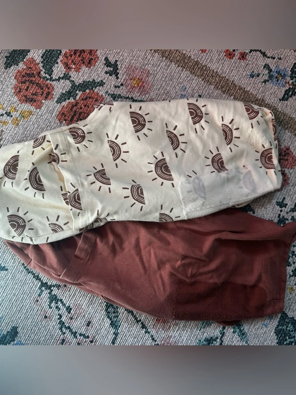 SwaddleMe Monogram Collection Swaddle rising sun